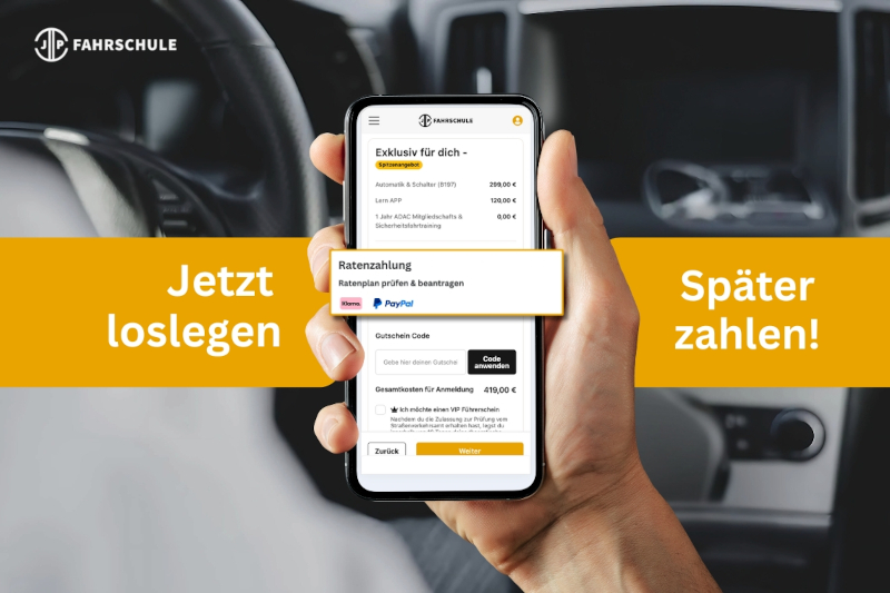 JP Fahrschule Online Anmeldung