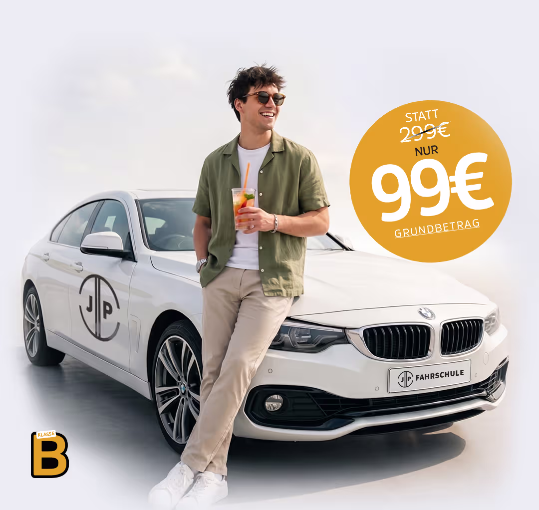 JP Fahrschule - Noch immer ohne Führerschein? 4 JP Fahrschule Sommer Angebot 200 Euro Gutschein